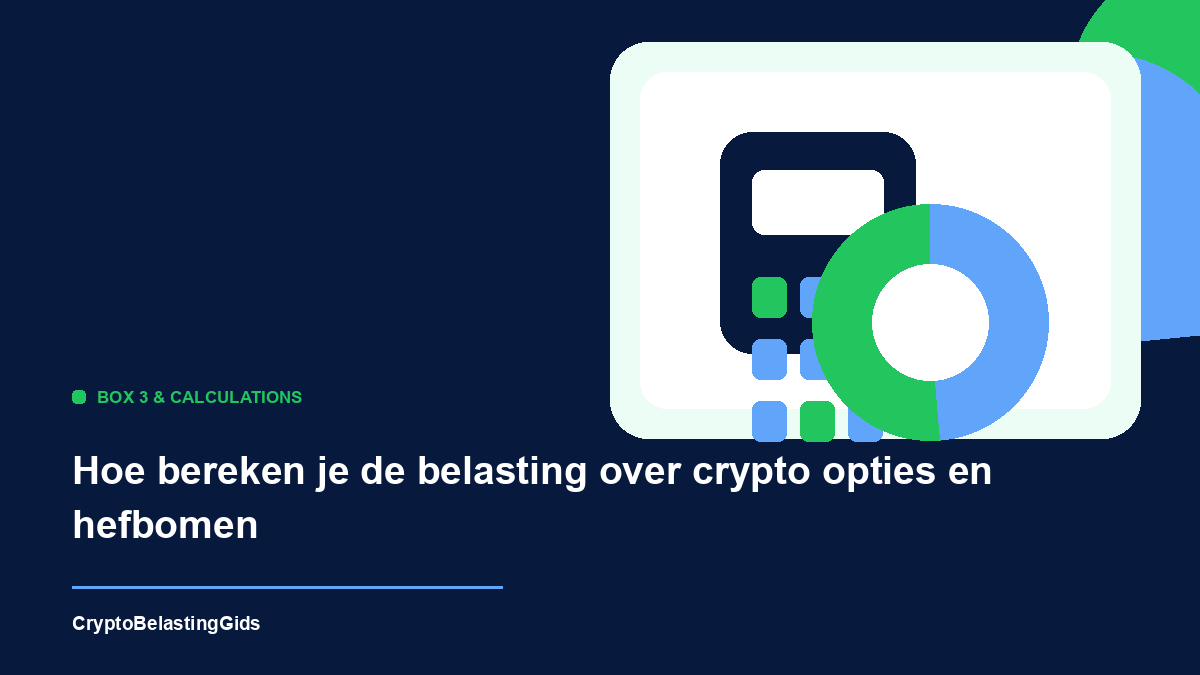Hoe bereken je de belasting over crypto opties en hefbomen