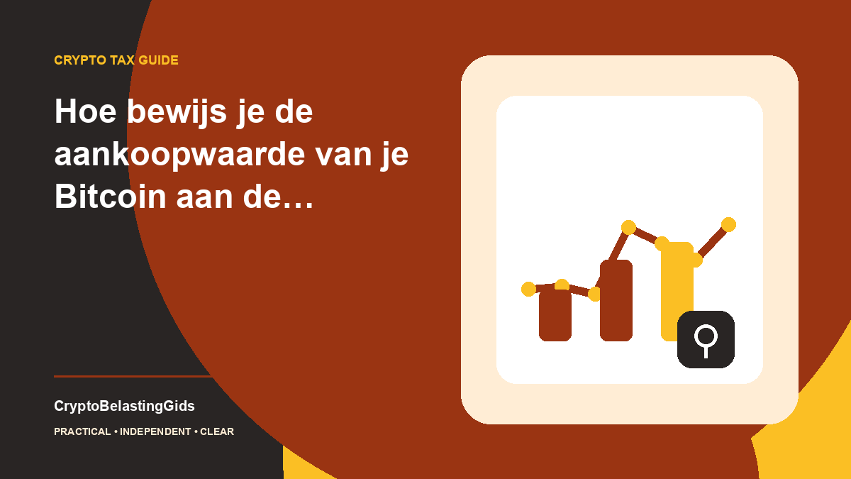 Hoe bewijs je de aankoopwaarde van je Bitcoin aan de fiscus