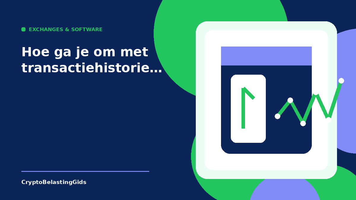 Hoe ga je om met transactiehistorie van een gedecentraliseerde exchange (DEX)
