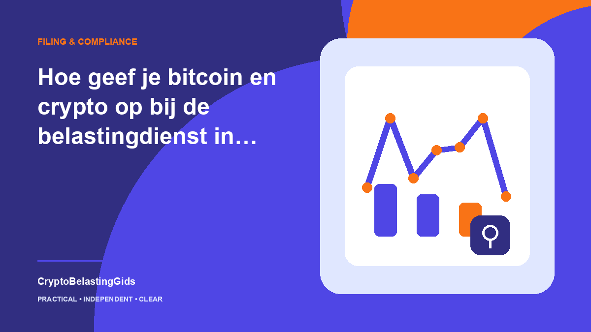 Hoe geef je bitcoin en crypto op bij de belastingdienst in box 3