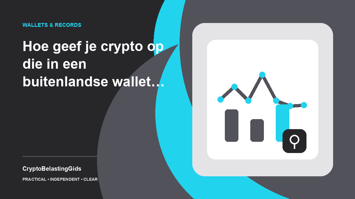 Hoe geef je crypto op die in een buitenlandse wallet staat