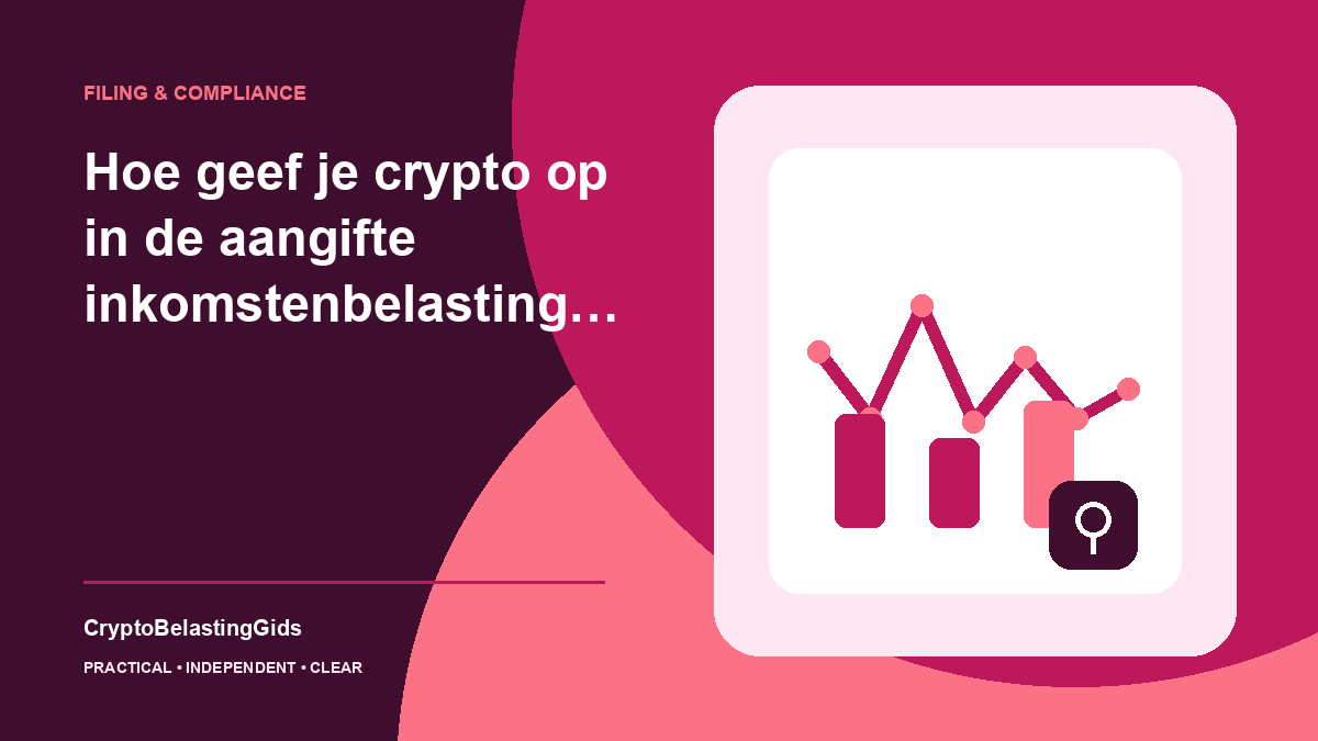Hoe geef je crypto op in de aangifte inkomstenbelasting (Stappenplan)