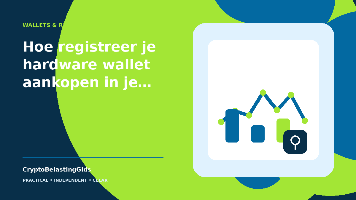 Hoe registreer je hardware wallet aankopen in je boekhouding