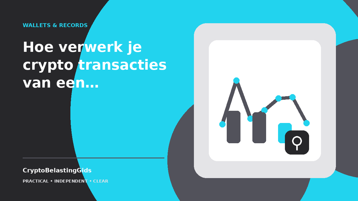 Hoe verwerk je crypto transacties van een exchange die niet meer bestaat