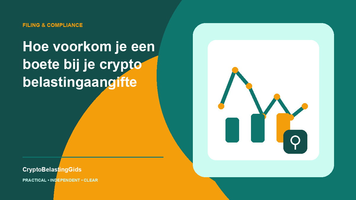 Hoe voorkom je een boete bij je crypto belastingaangifte