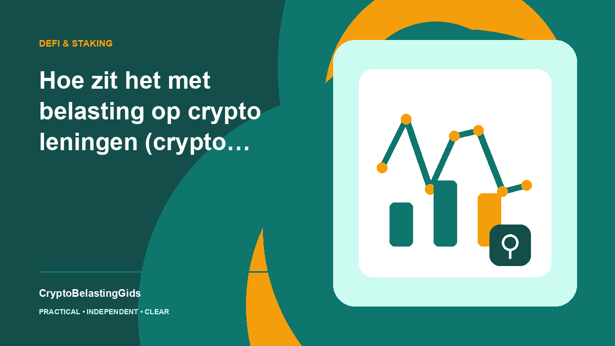 Hoe zit het met belasting op crypto leningen (crypto lending)