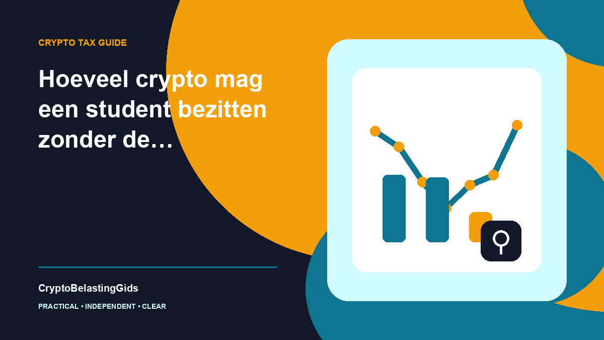 Hoeveel crypto mag een student bezitten zonder de studiefinanciering kwijt te raken