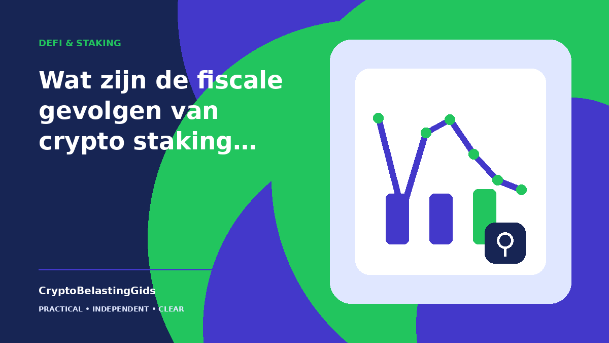 Wat zijn de fiscale gevolgen van crypto staking via Bitvavo