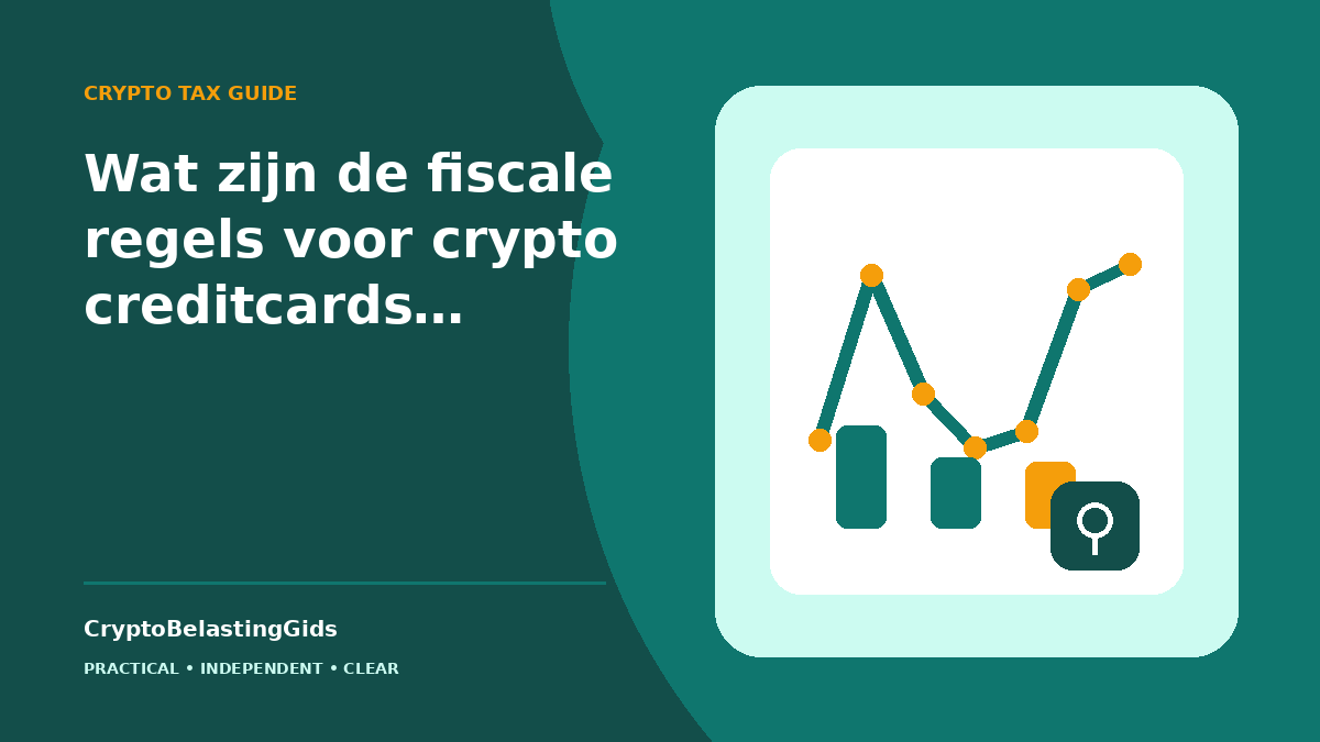 Wat zijn de fiscale regels voor crypto creditcards (zoals Crypto.com)